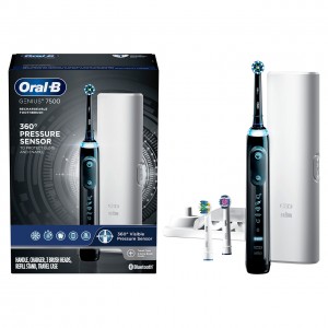 Oral-B Genius 7500 Rechargeable Genius-serien Sort | DK_OB37113