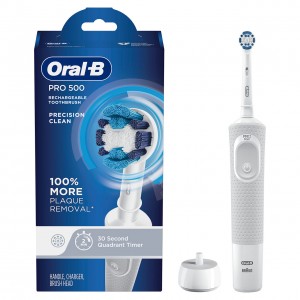 Oral-B Pro 500 Series Pro-serien Hvide Grå | DK_OB93901