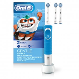 Oral-B Supertooth Kids Bunter Blå | DK_OB63134