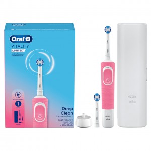 Oral-B Vitality Limited Rechargeable Pro-serien Hvide Lyserød | DK_OB10422