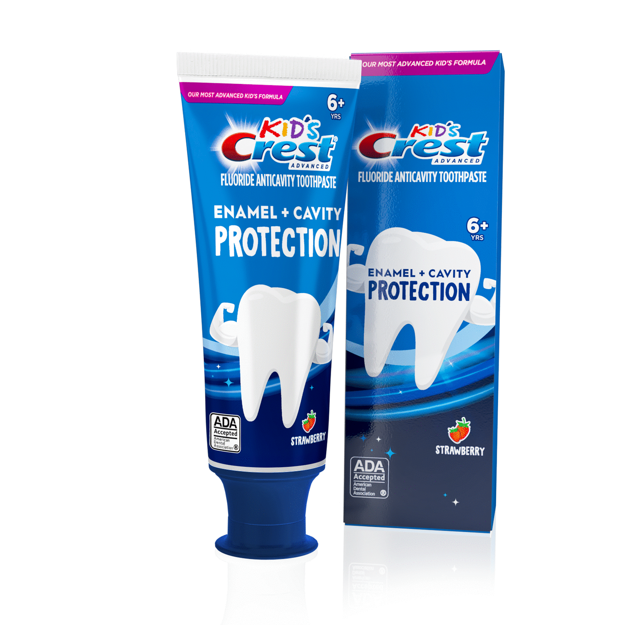 Oral-B Crest Enamel + Cavity Protection Udskiftningsbørstehoveder Blå | DK_OB19735