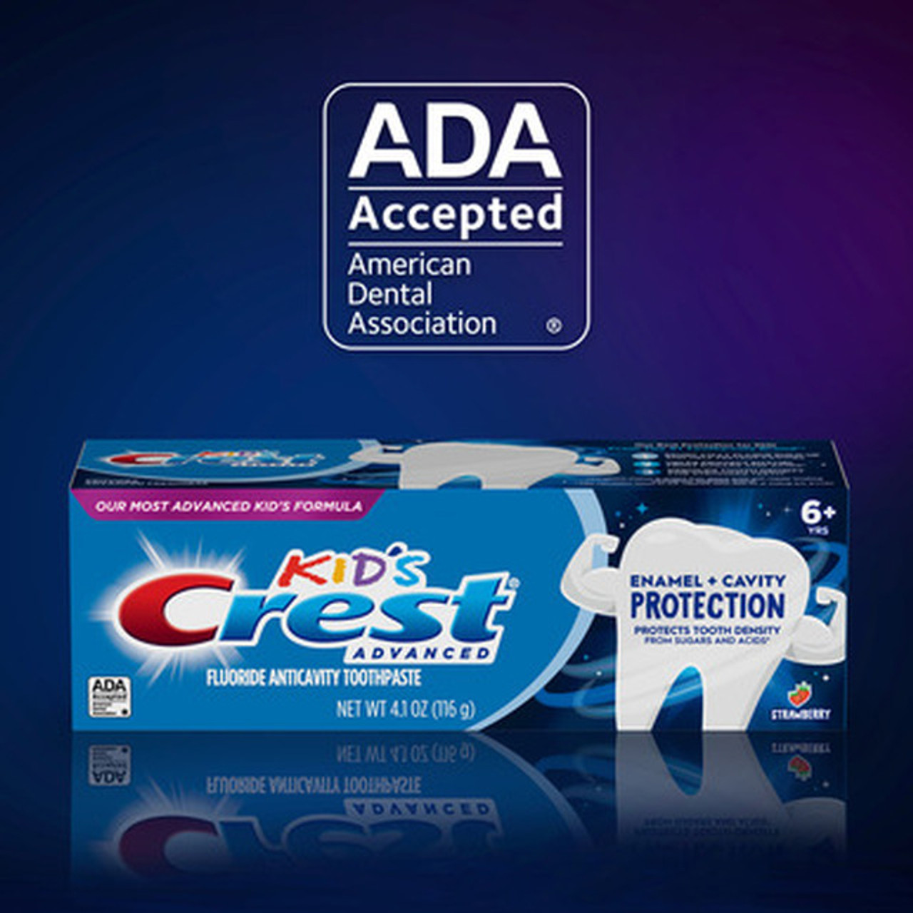 Oral-B Crest Enamel + Cavity Protection Udskiftningsbørstehoveder Blå | DK_OB19735