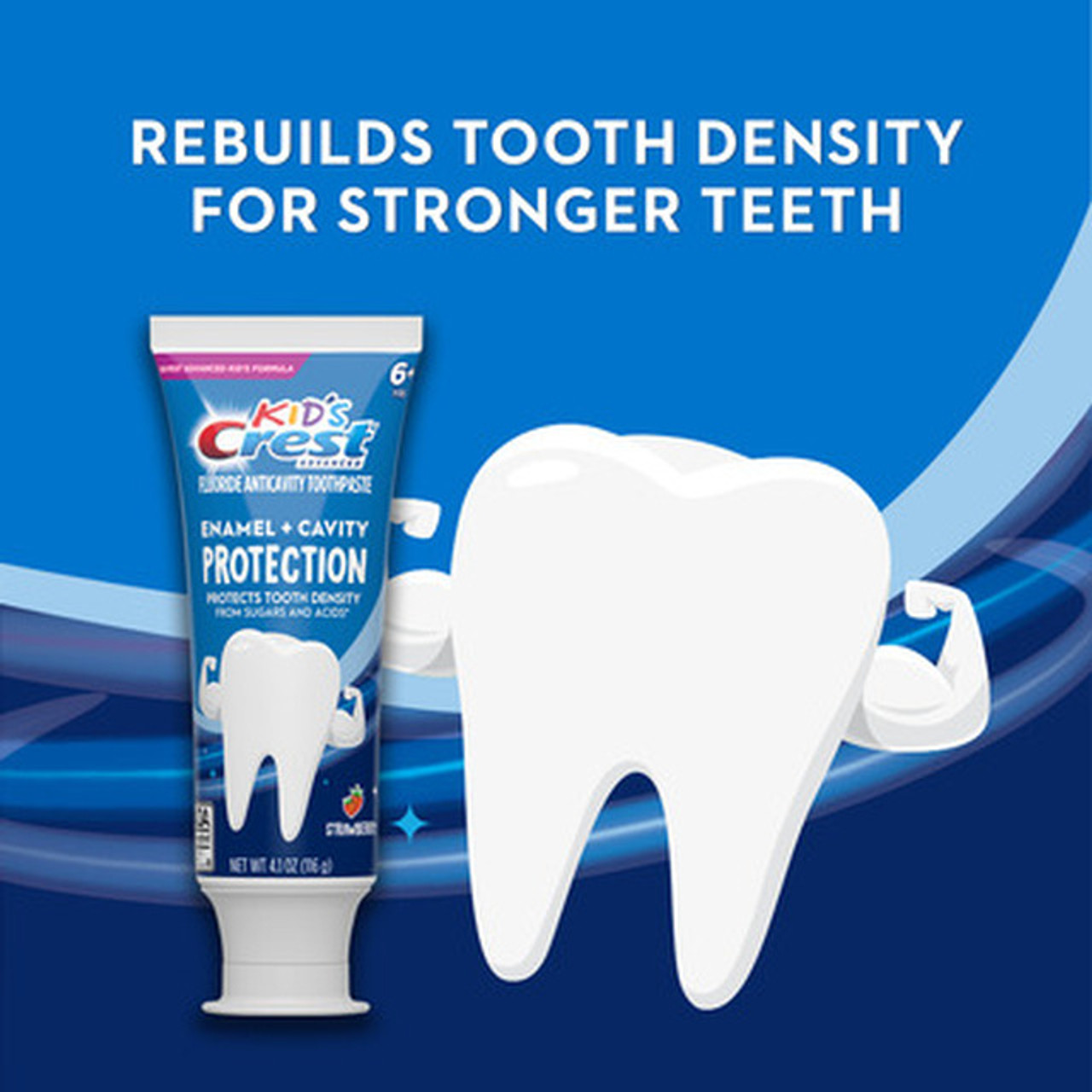 Oral-B Crest Enamel + Cavity Protection Udskiftningsbørstehoveder Blå | DK_OB19735