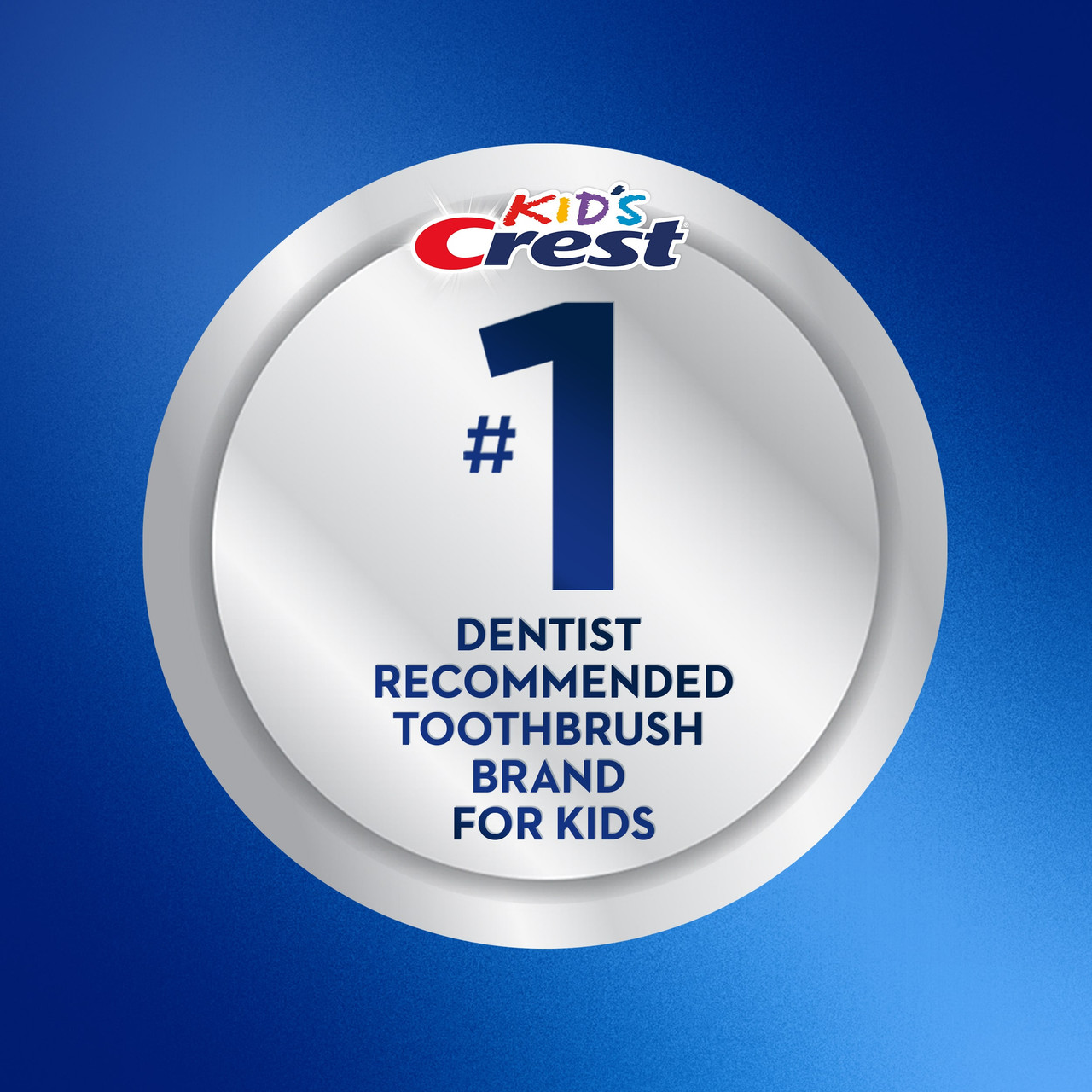 Oral-B Crest Kids Enamel + Cavity Protection Bunter Hvide Blå | DK_OB65235