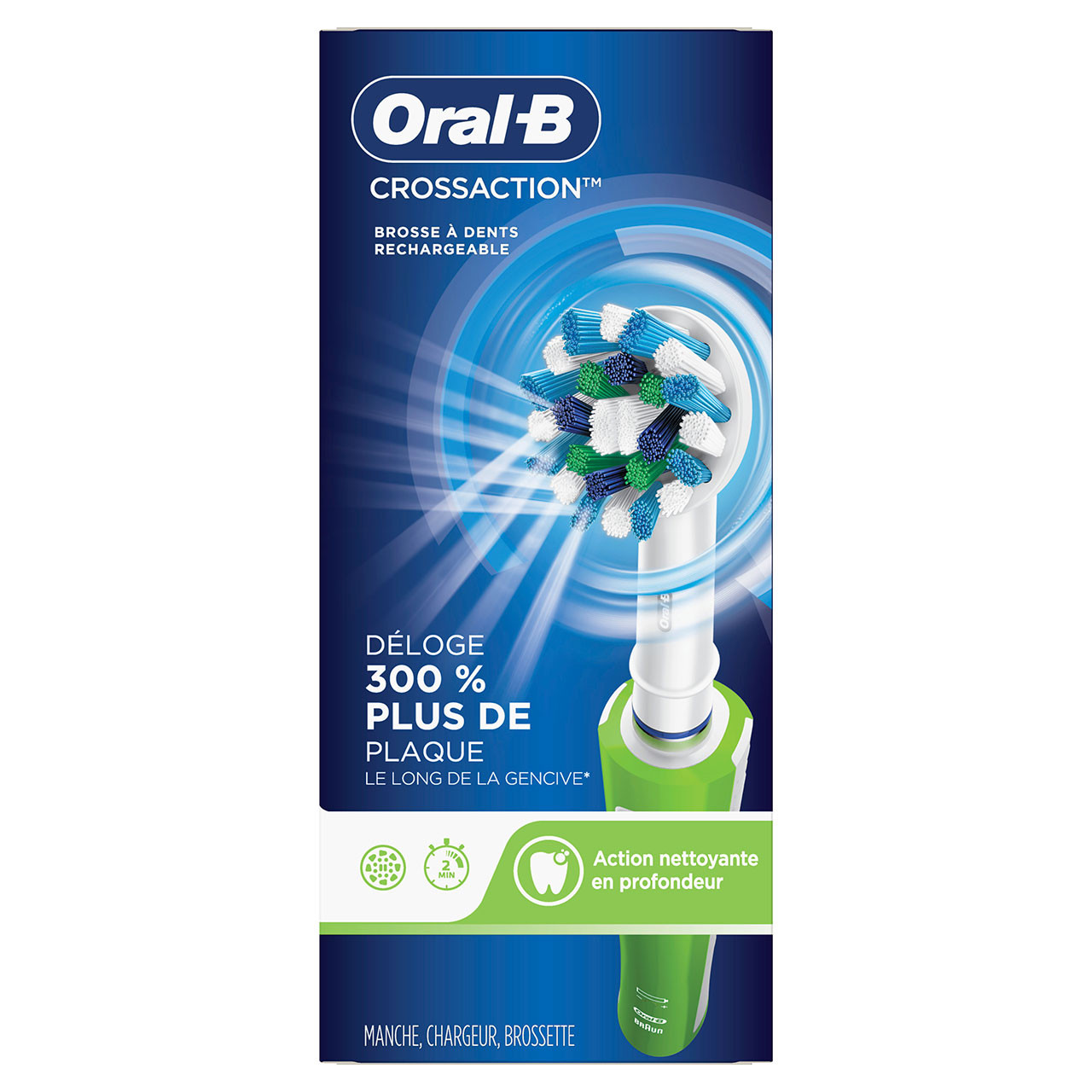 Oral-B Cross Action Pro-serien Grøn | DK_OB76221