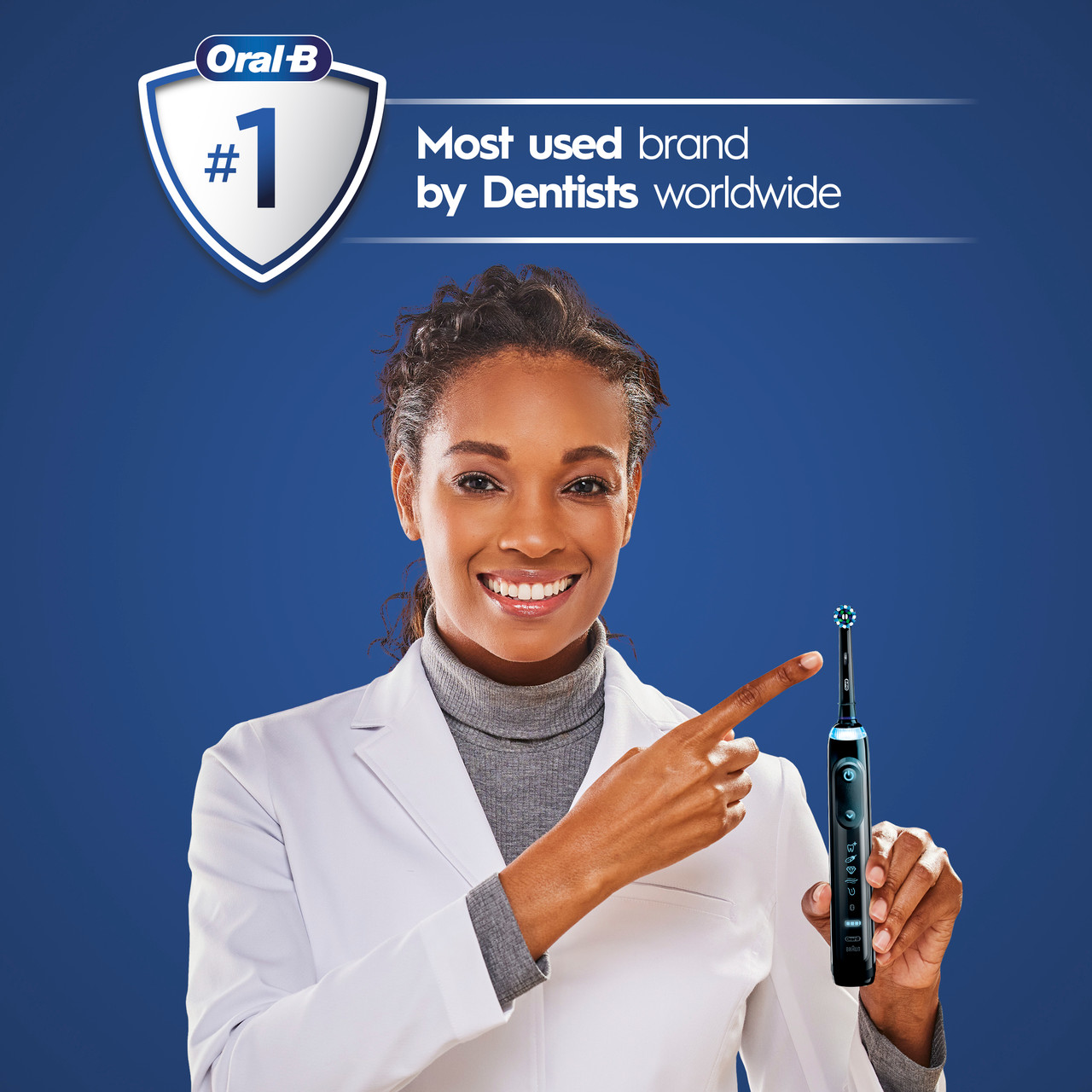 Oral-B Genius 7500 Rechargeable Genius-serien Sort Lyserød Guld | DK_OB76569