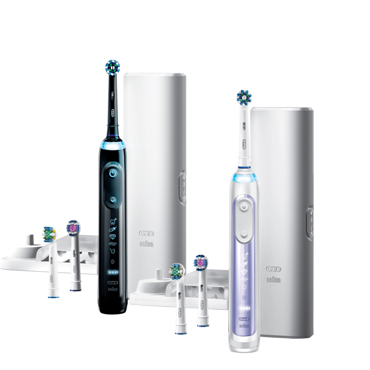 Oral-B Genius 7500 Rechargeable Genius-serien Sort Lilla | DK_OB81966