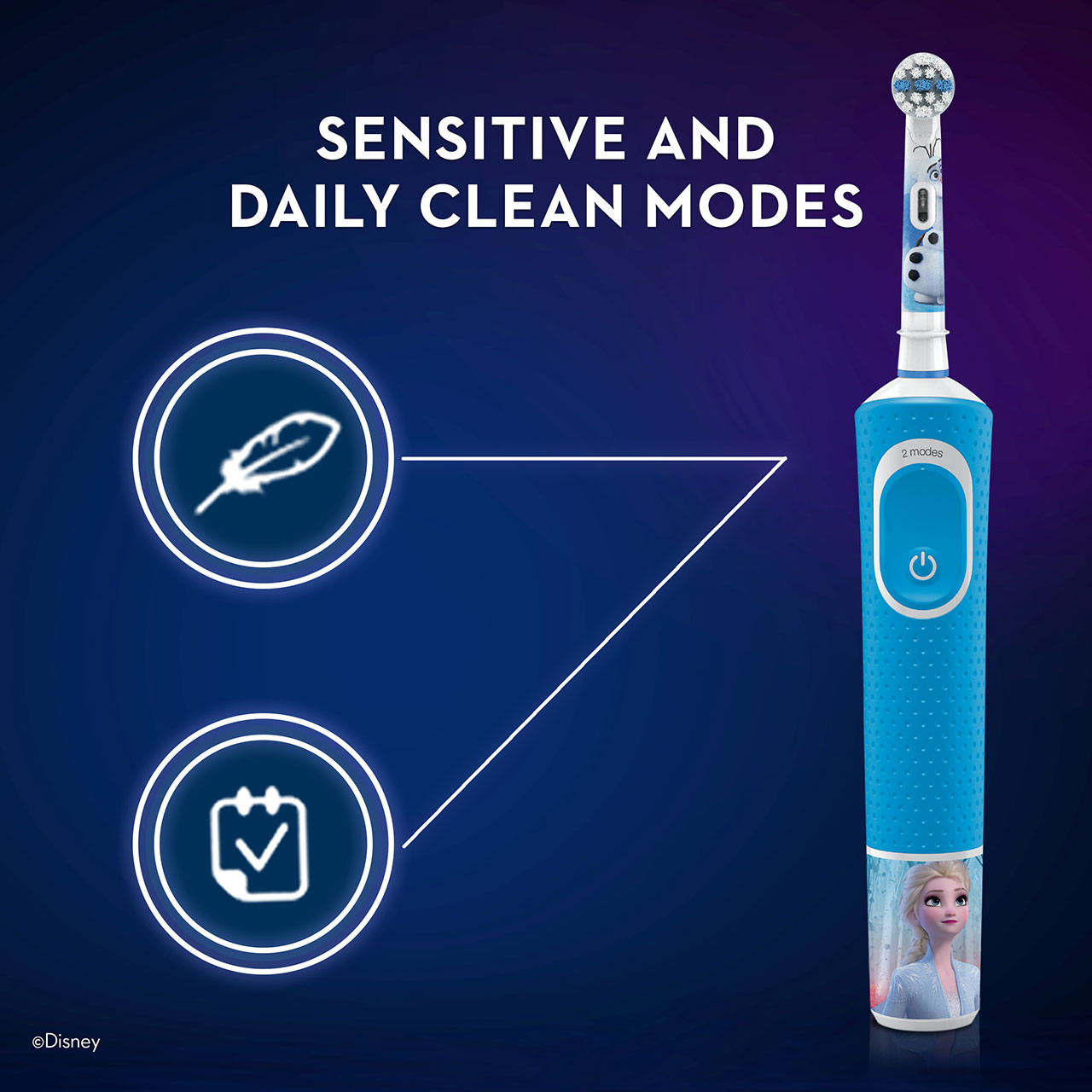 Oral-B Kids Frozen Bunter Blå | DK_OB39788