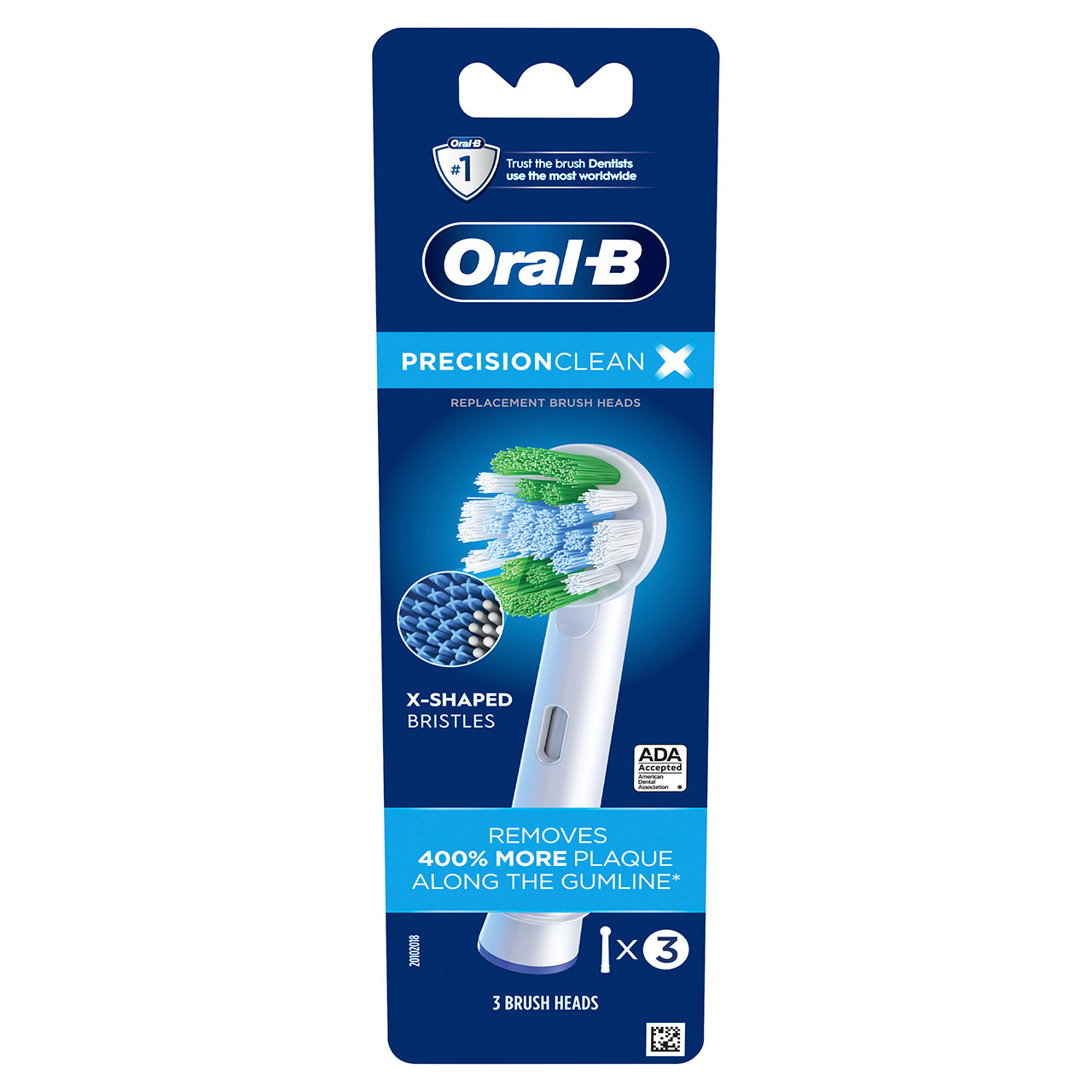 Oral-B Precision Clean X-Filament Andre Børstehoveder Hvide | DK_OB36456