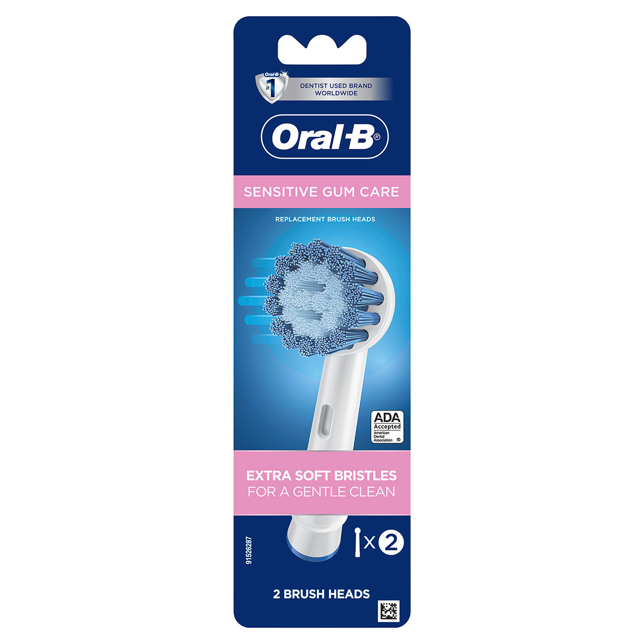 Oral-B Sensitive Gum Care Andre Børstehoveder Hvide | DK_OB91222