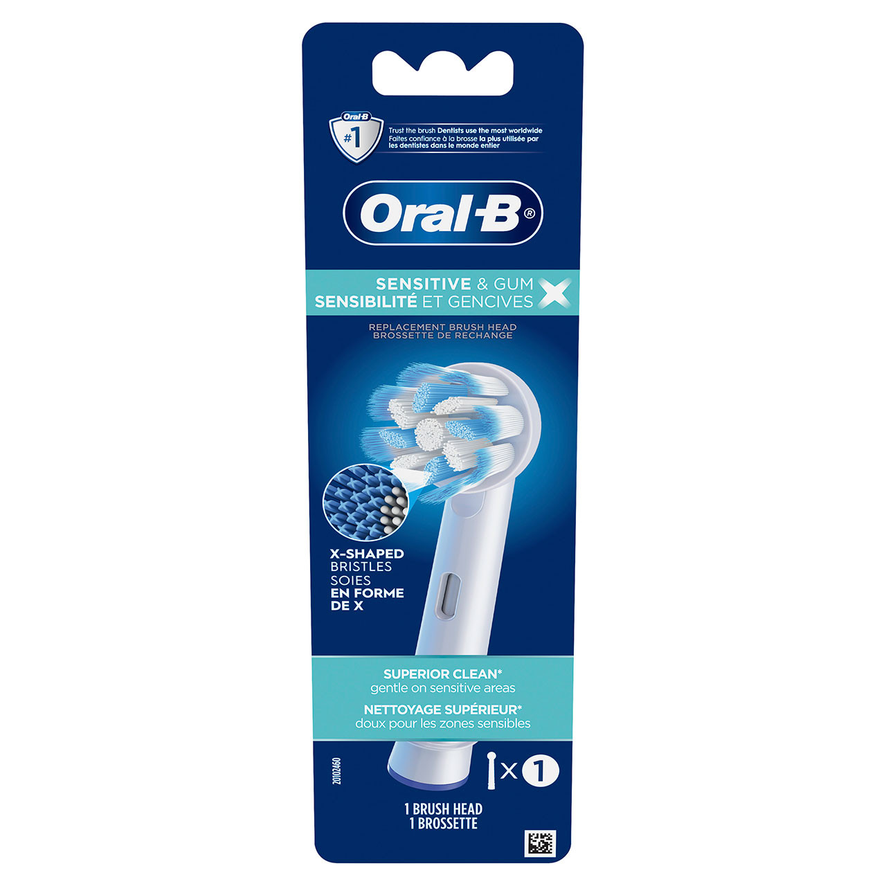 Oral-B Sensitive & Gum X X-Filament Andre Børstehoveder Hvide | DK_OB47335