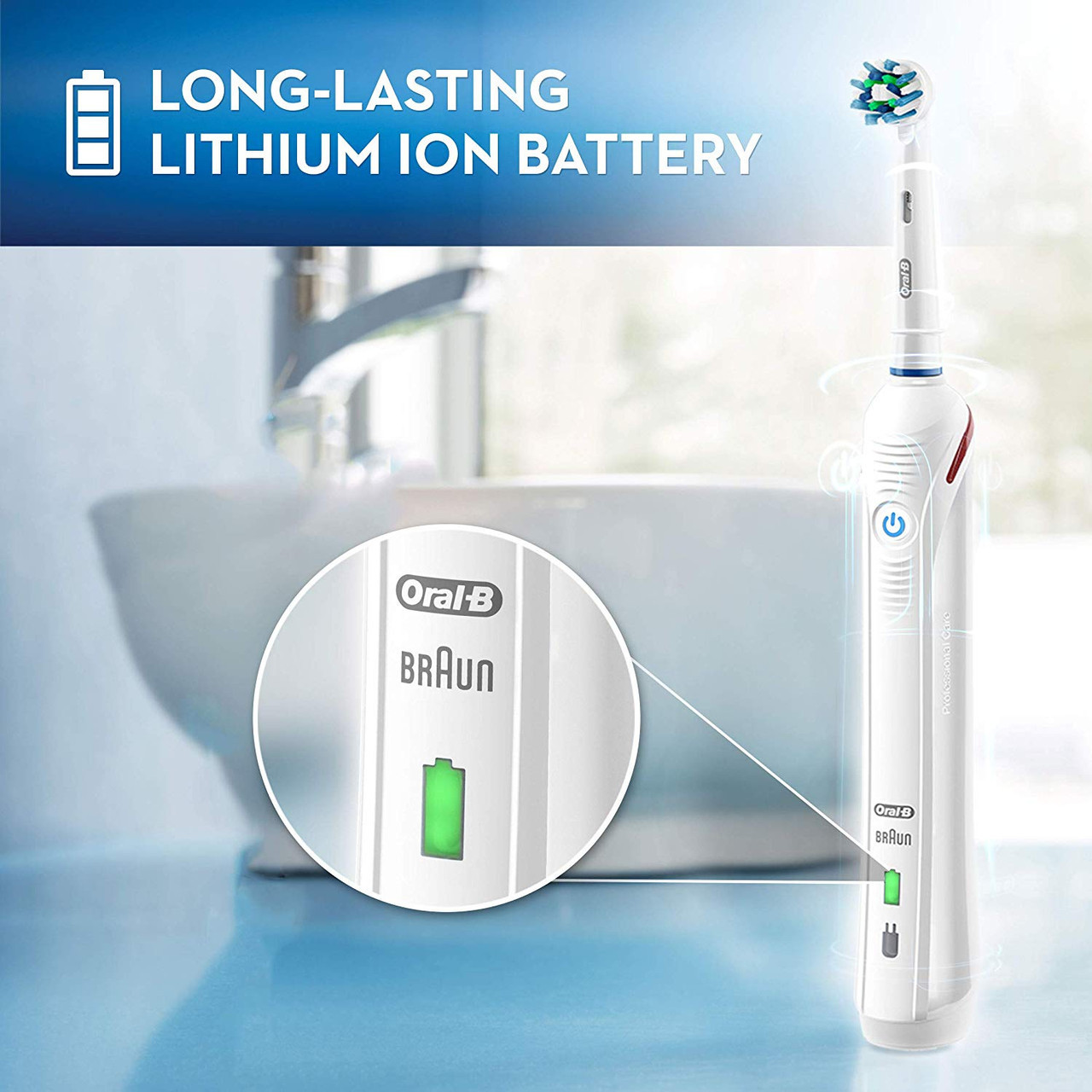 Oral-B Smart 1500 Power Rechargeable Smart-serie Hvide | DK_OB76245