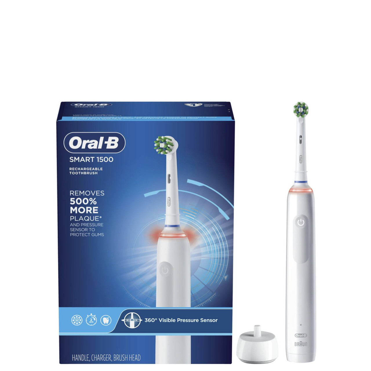 Oral-B Smart 1500 Power Rechargeable Smart-serie Hvide | DK_OB76245