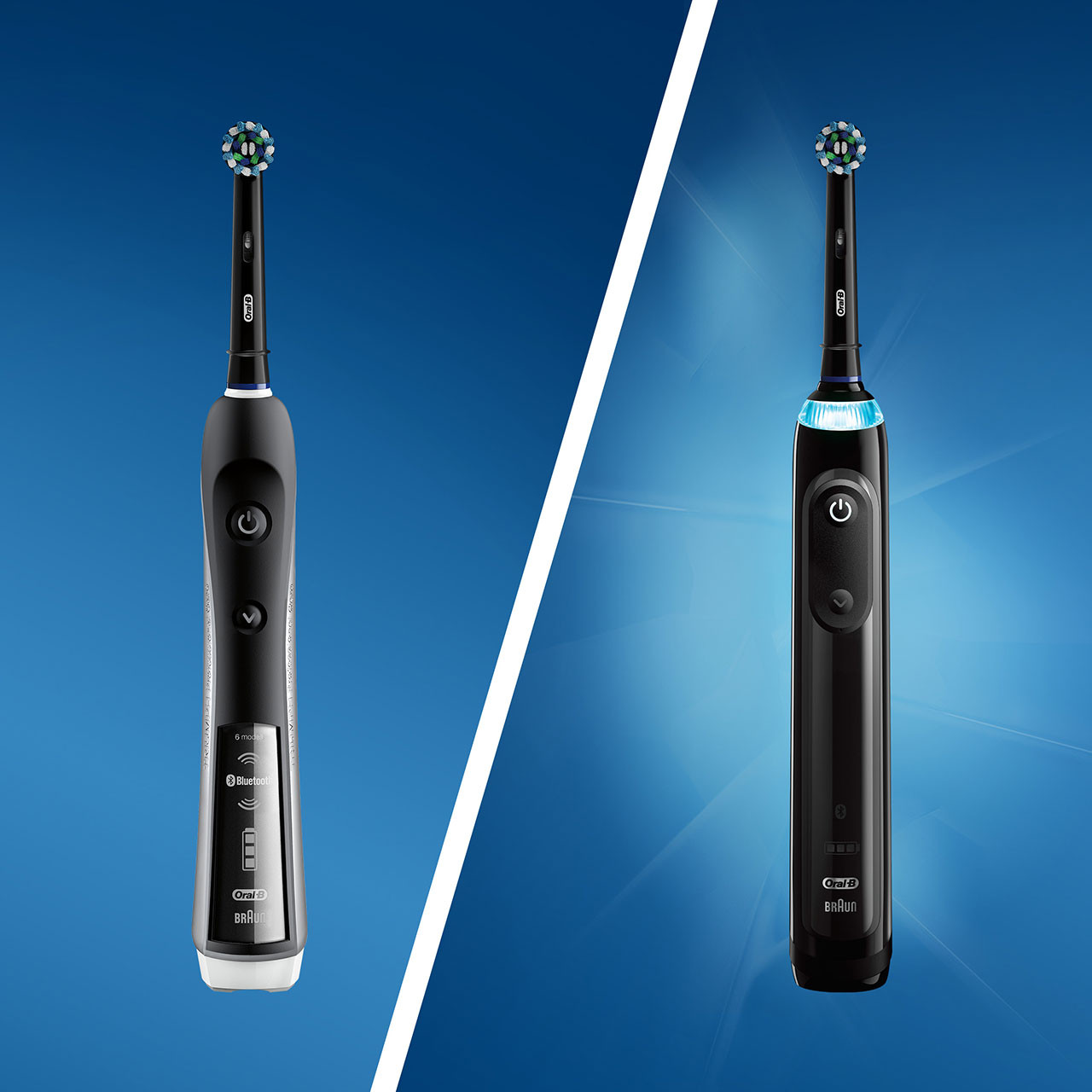 Oral-B Smart 5000 with Bluetooth Smart-serie Sort | DK_OB14409