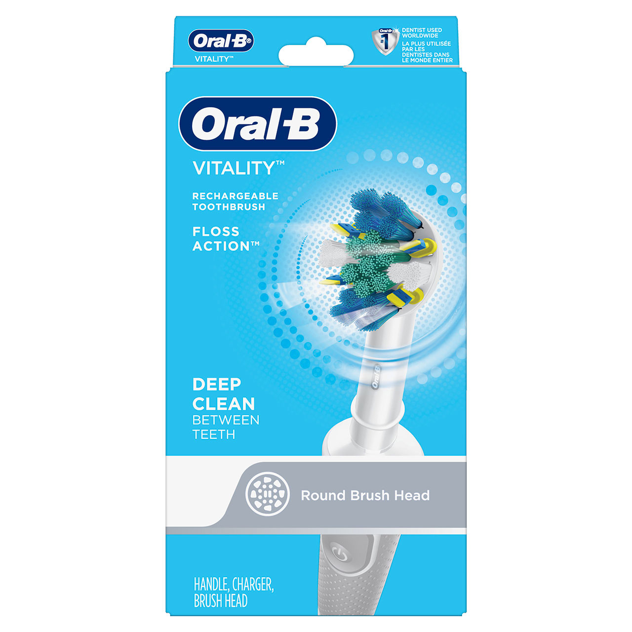 Oral-B Vitality Floss Action Pro-serien Hvide | DK_OB65902