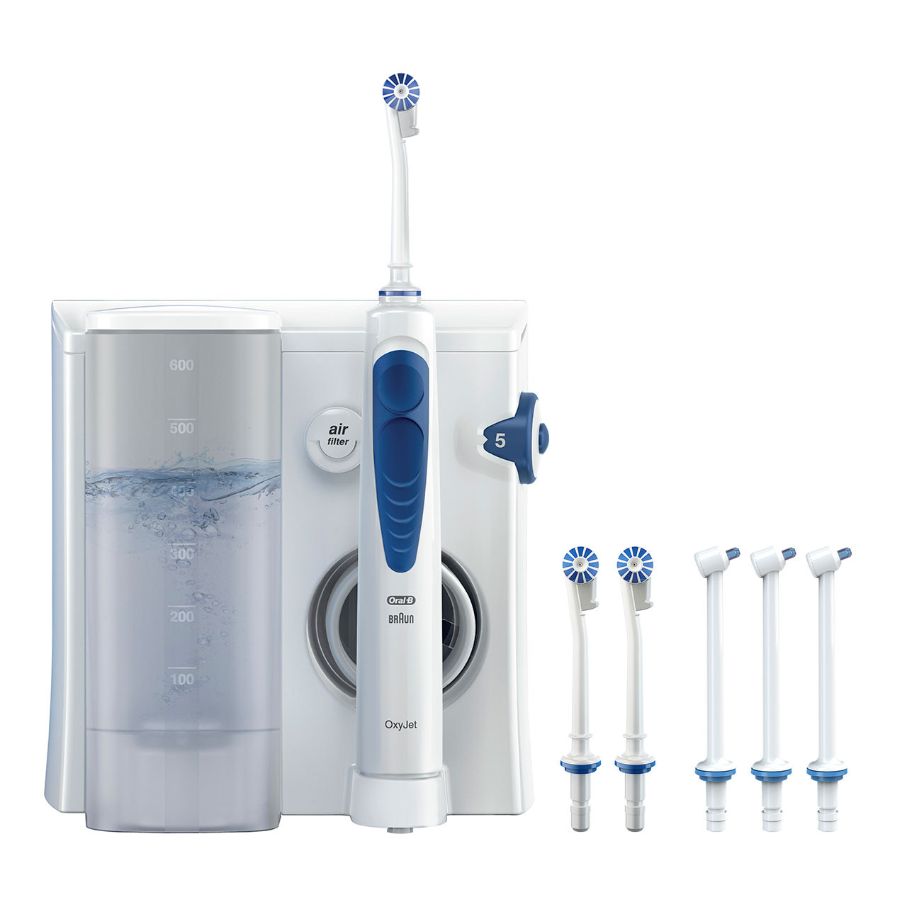 Oral-B Water Flosser Advanced Countertop Irrigator Tilbehør Hvide | DK_OB76459