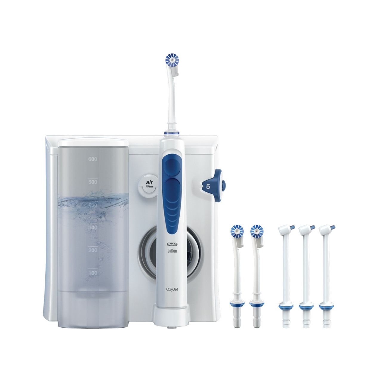 Oral-B Water Flosser Advanced Countertop Irrigator Tilbehør Hvide | DK_OB76459