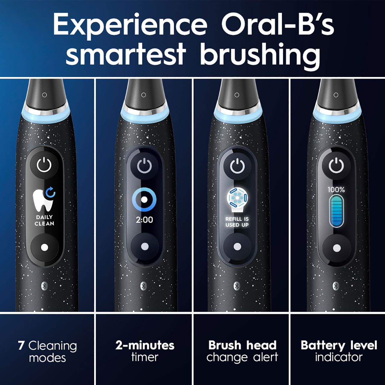 Oral-B iO Series 10 Rechargeable iO-serien Grå | DK_OB21278