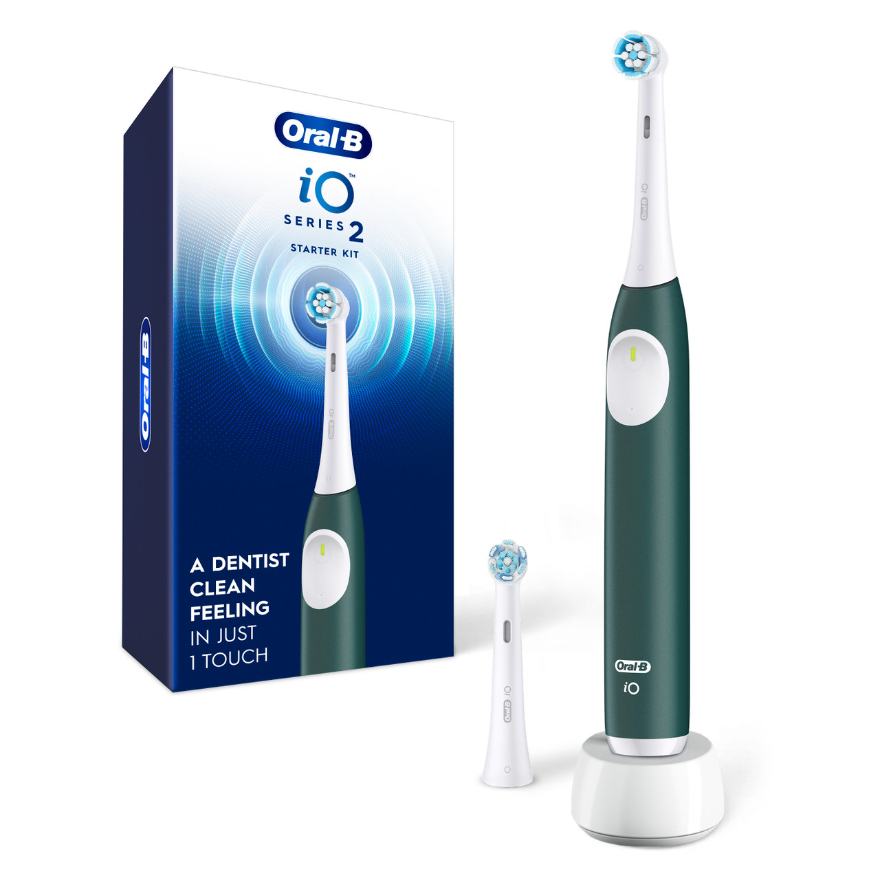 Oral-B iO Series 2 Rechargeable iO-serien Grøn | DK_OB70365