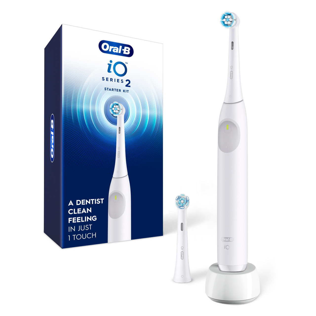 Oral-B iO Series 2 Rechargeable iO-serien Hvide | DK_OB71613