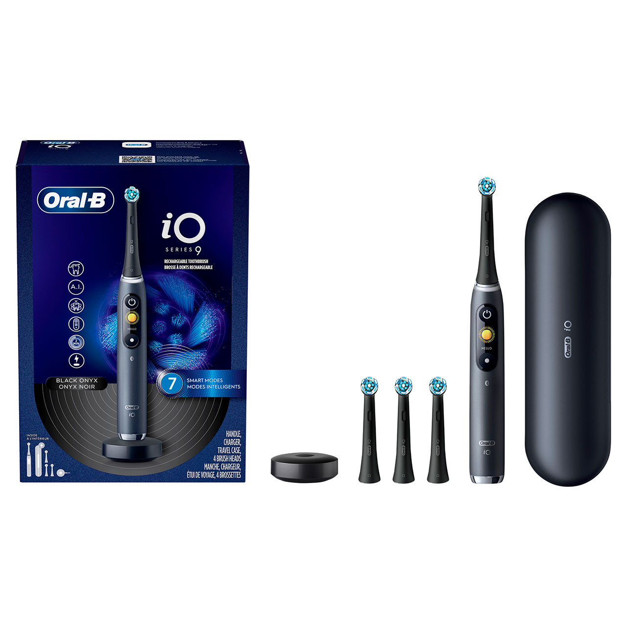 Oral-B iO Series 9 Rechargeable iO-serien Sort | DK_OB57408