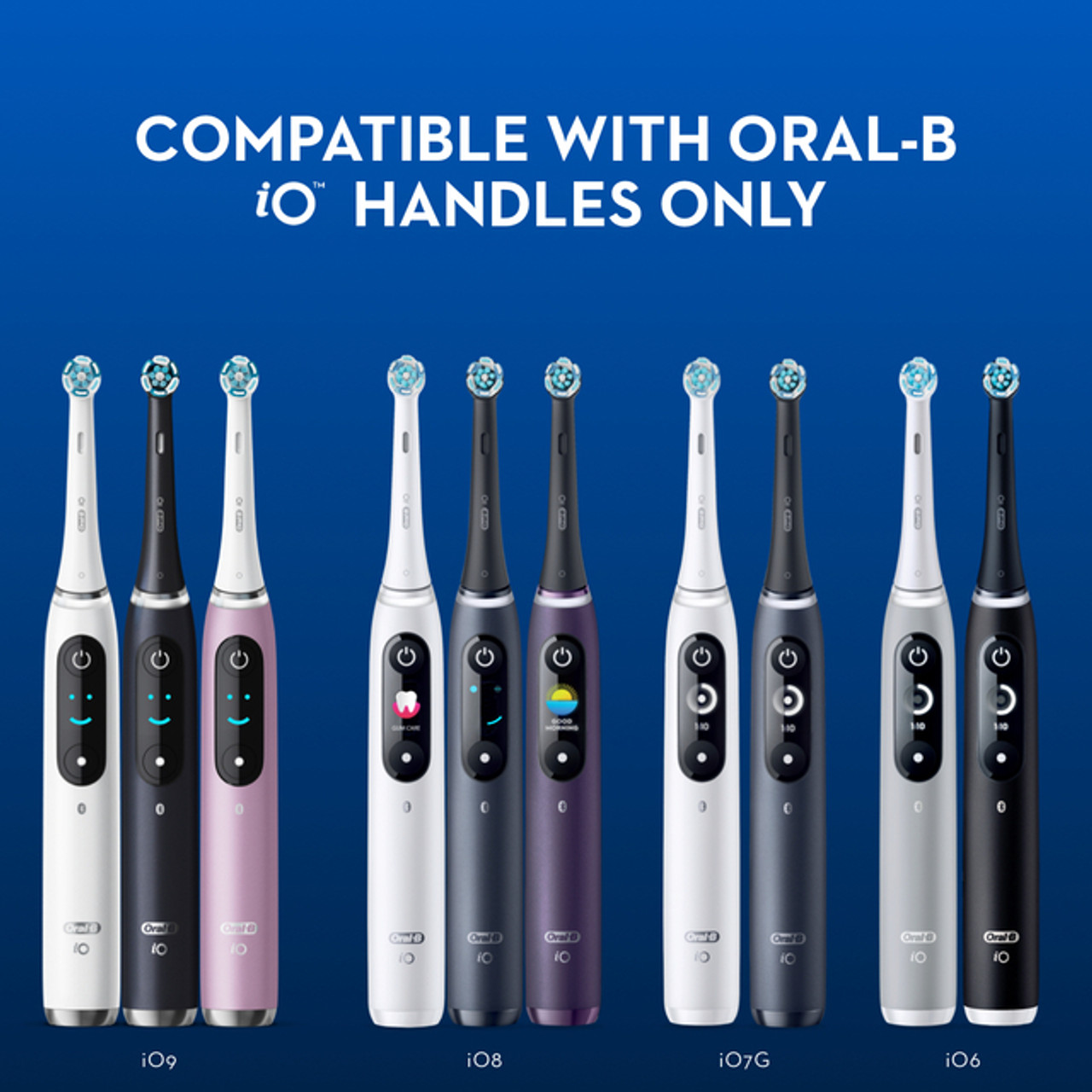 Oral-B iO Targeted Clean iO Børstehoveder Hvide | DK_OB38766